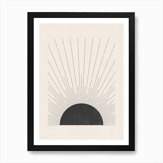 The Sun Art Print