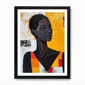 Tribal Serenade |The African Woman Series Art Print