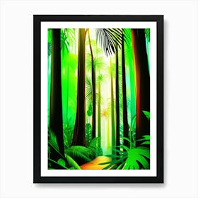 Tropical Forest Art Print