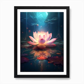 Lotus Flower 8 Art Print