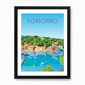 Portofino 1 Art Print