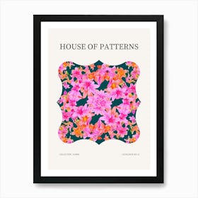 Floral Pattern Poster 51 Art Print