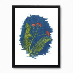 Verbena Morning Art Print