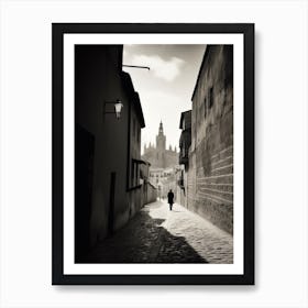 Segovia Spain Black And White Analogue Photography 3 Affiche