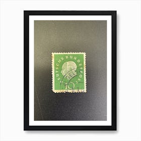 Postage Stamp 10 Art Print