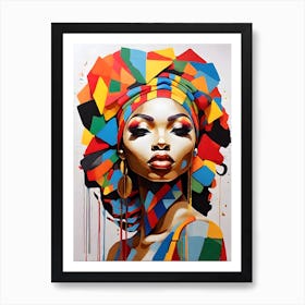 African Woman 2 Art Print