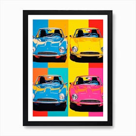 Classic Car Pop Art 6 Art Print