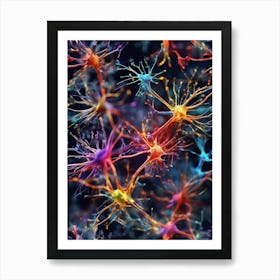 Neuron Cells Art Print