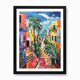 Alexandria Egypt 1 Fauvist Painting Art Print