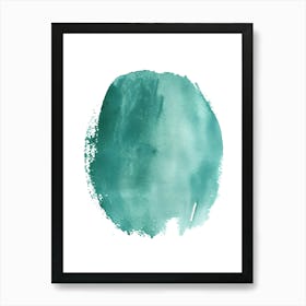 Watercolor Circle Art Print