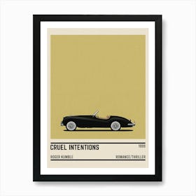 Cruel Intentions Car Art Print