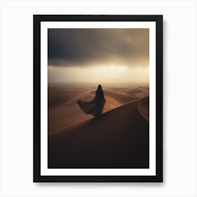 Desert Woman Art Print