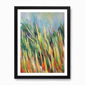 Yucca 2 Impressionist Painting Art Print