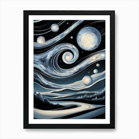 Starry Night 22 Art Print