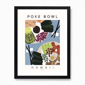 Poke Bowl Póster