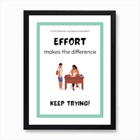 Effort Makes The Difference Keep Trying, Classroom Decor, Classroom Posters, Motivational Quotes, Classroom Motivational portraits, Aesthetic Posters, Baby Gifts, Classroom Decor, Educational Posters, Elementary Classroom, Gifts, Gifts for Boys, Gifts for Girls, Gifts for Kids, Gifts for Teachers, Inclusive Classroom, Inspirational Quotes, Kids Room Decor, Motivational Posters, Motivational Quotes, Teacher Gift, Aesthetic Classroom, Famous Athletes, Athletes Quotes, 100 Days of School, Gifts for Teachers, 100th Day of School, 100 Days of School, Gifts for Teachers,100th Day of School,100 Days Svg, School Svg,100 Days Brighter, Teacher Svg, Gifts for Boys,100 Days Png, School Shirt, Happy 100 Days, Gifts for Girls, Gifts, Silhouette, Heather Roberts Art, Cut Files for Cricut, Sublimation PNG, School Png,100th Day Svg, Personalized Gifts Art Print