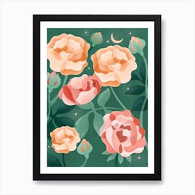 Mid Summer Garden Art Print