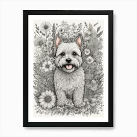 West Highland Terrier Art Print