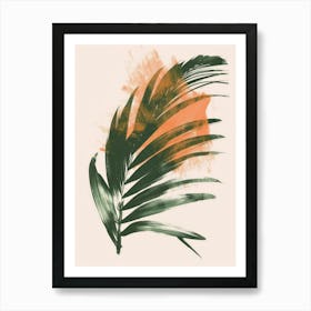 Palm Leaf 5 Art Print