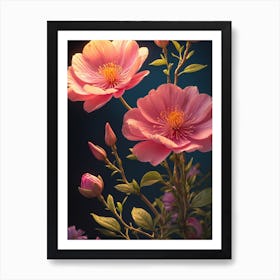 Flowers In Bloom Art Print