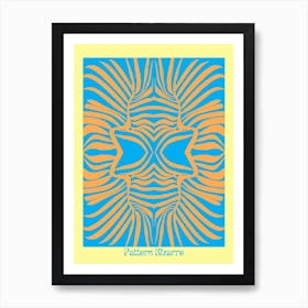 Pattern Bizarre Tropical Art Print