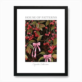 In My Bow Era 7 Pattern Poster Art Print