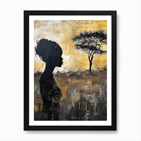 Essence Of Earth Africa Art Print