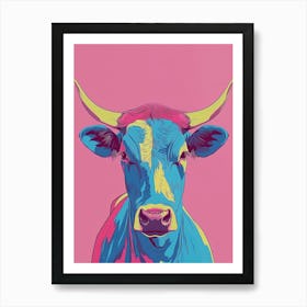 Cow Canvas Print 3 Art Print