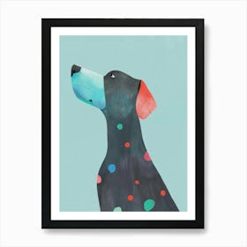 Dalmatian Canvas Print Art Print