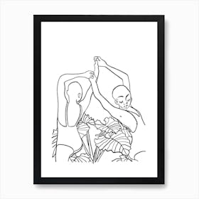 The Dancers Art Print