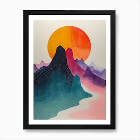 'Sunrise' 111 Art Print