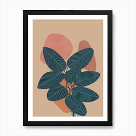 Botanical Leaves Art Print