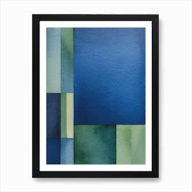 Abstract Watercolor Painting 5 Art Print