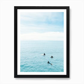 Flat Ocean Art Print