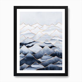Mountains 1 Art Print