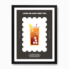 Long Island Iced Tea Dark Art Print