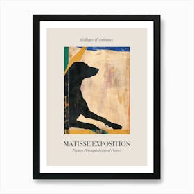 Dog 2 Matisse Inspired Exposition Animals Poster Art Print