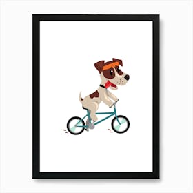 Prints, posters, nursery and kids rooms. Fun dog, music, sports, skateboard, add fun and decorate the place.3 Art Print