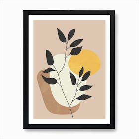 Minimalist Boho Plant Art Print