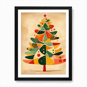 Christmas Tree Matisse Art Print