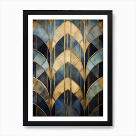 Deco Wallpaper 7 Art Print