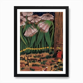 Fairytale Floral Meadows Art Print