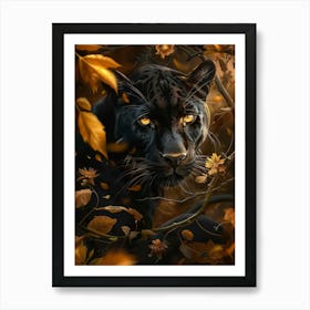 Black Panther 8 Art Print