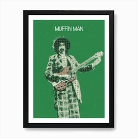 Muffin Man Frank Zappa Art Print