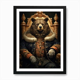 Royal Animals 126 Art Print