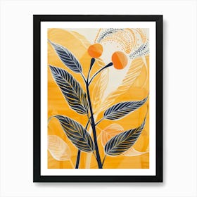 'Orange Blossom' Art Print