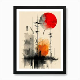 Azure Sky Art Print