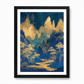 Chinese Landscape 20 Art Print