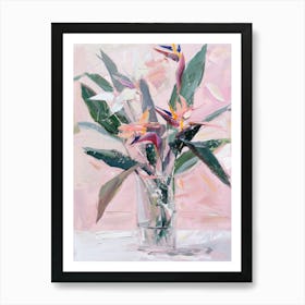 A World Of Flowers Bird Of Paradise 4 Painting Art Print