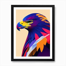 Eagle Pop Matisse Bird Art Print